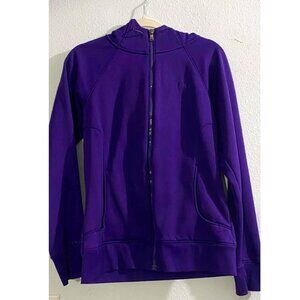 Under Armour zip up hoodie (purple)